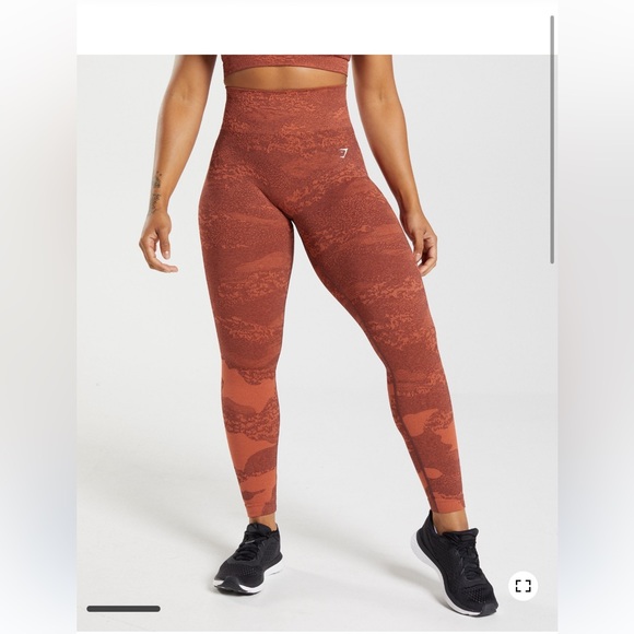 ADAPT CAMO SEAMLESS LEGGINGS - Picture 1 of 3